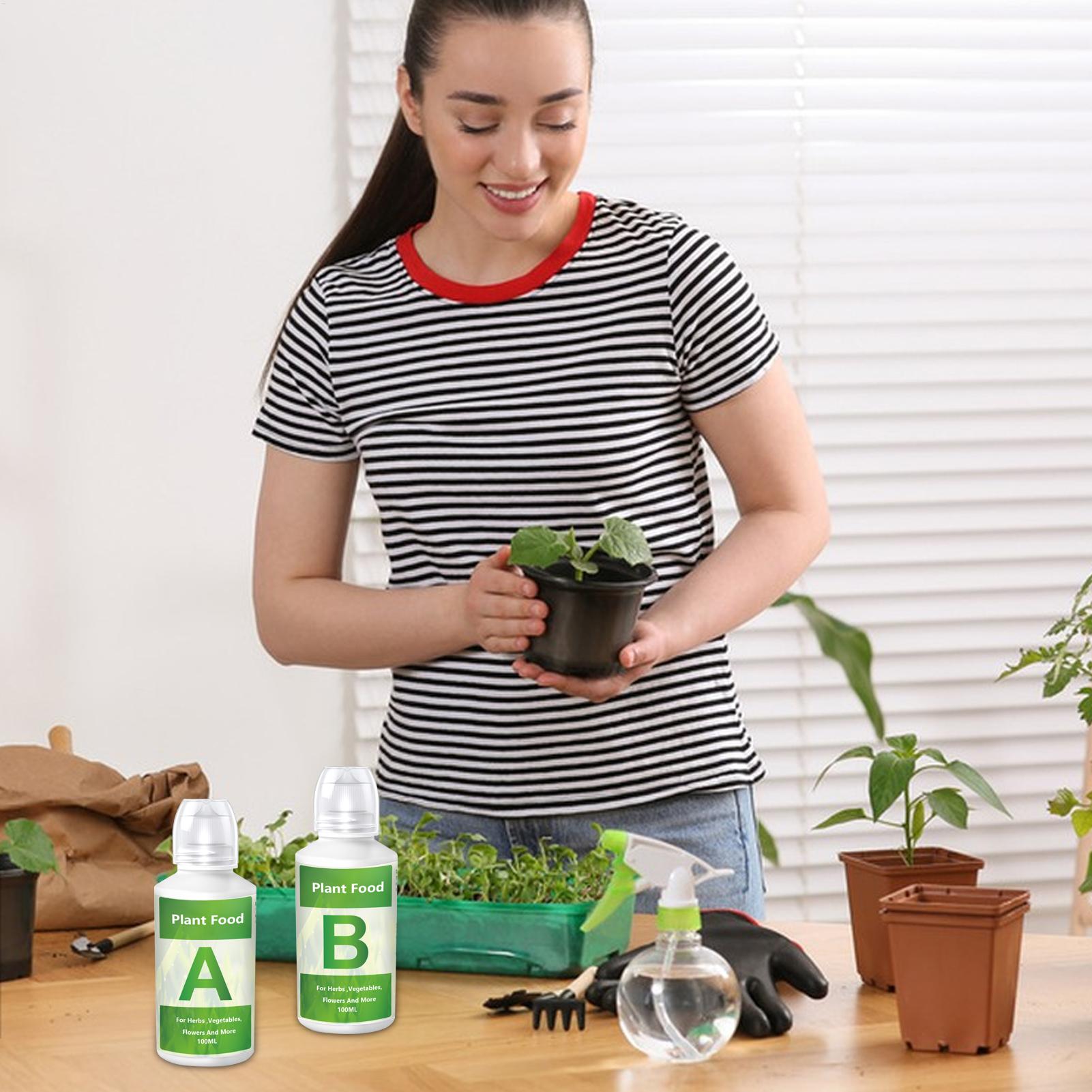 Nutrient Solution Ab - Hydroponic Nutrients Fertilizer AB Solution Set