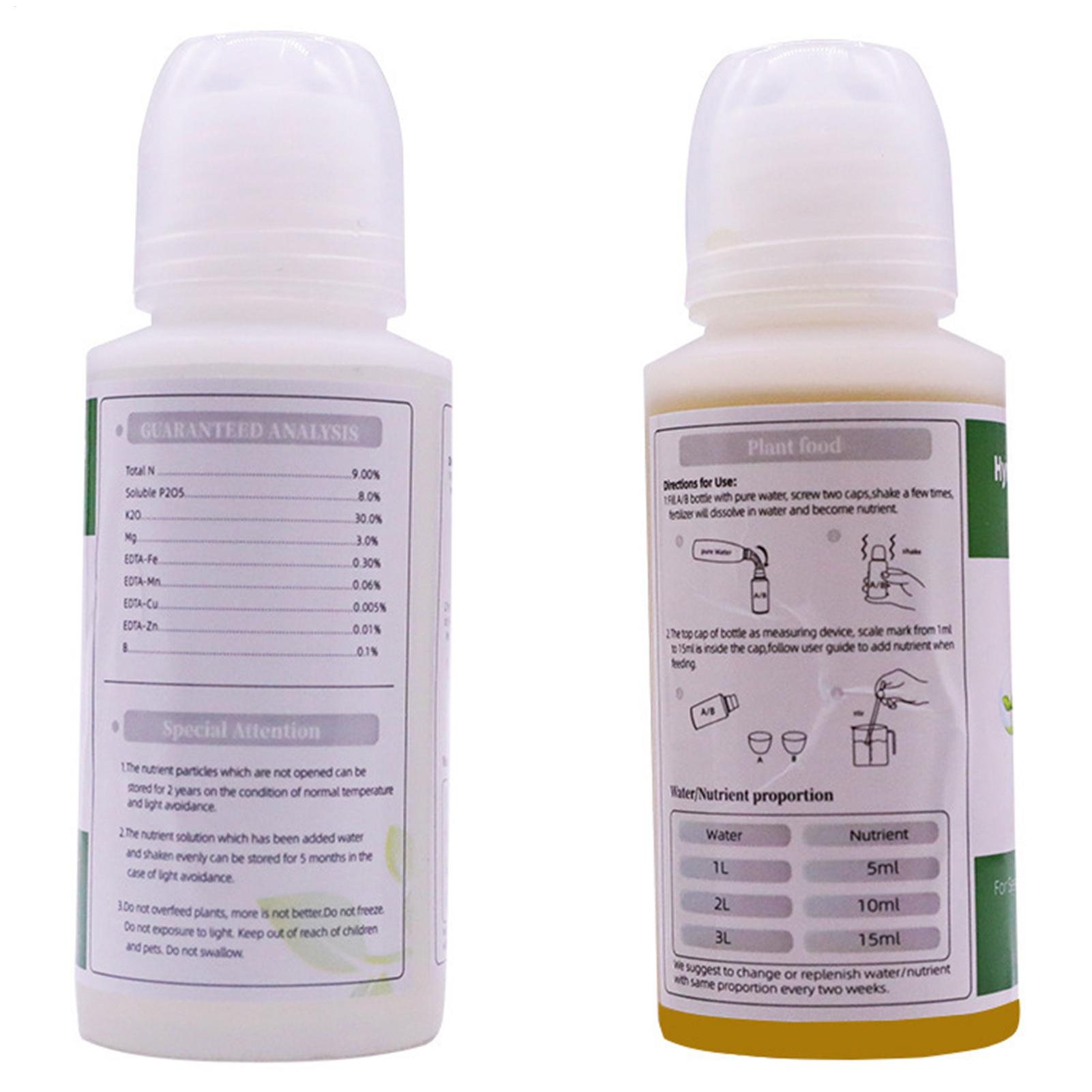 Hydroponic Nutrients Fertilize - Nutrient Solution Ab recension och pris