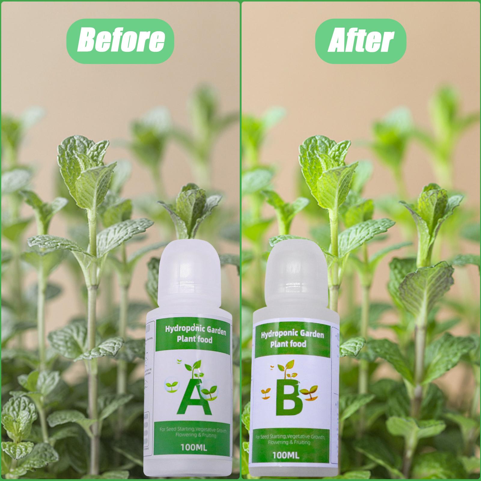 Hydroponic Nutrients Fertilize - Nutrient Solution Ab recension och pris
