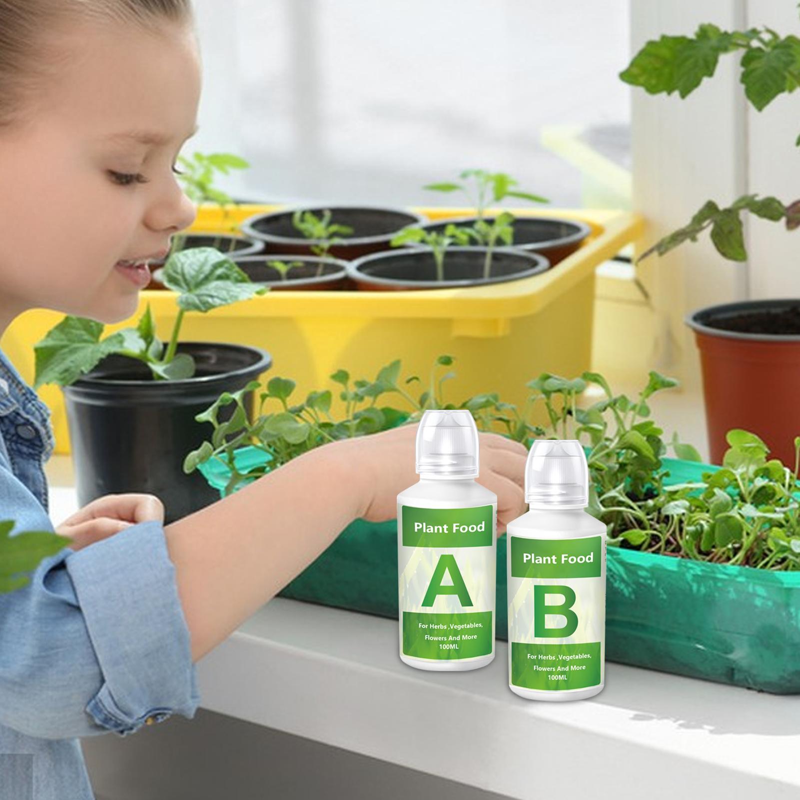 Hydroponic Nutrients Fertilize - Nutrient Solution Ab recension och pris