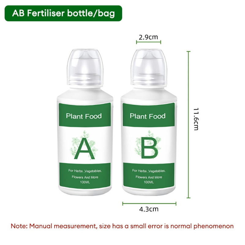 2pc(A and B) Hydroponic Nutrie - Nutrient Solution Ab recension och pris